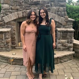 Show me your mumu green dress